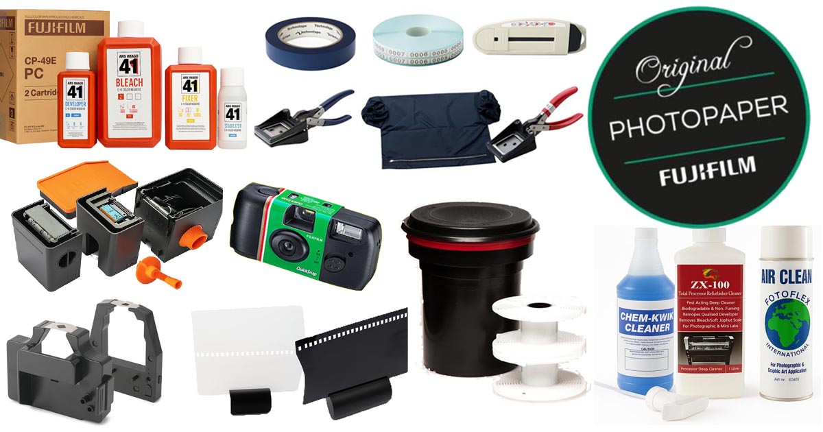 Sve za analognu fotografiju – za foto studije, profesionalne laboratorije, entuzijaste i amatere