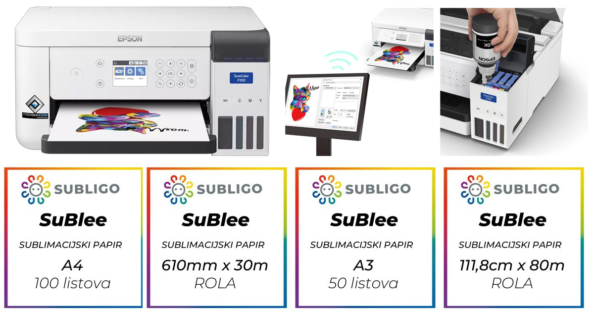 Sve za sublimaciju: Epson i Subligo SuBlee rješenja za vrhunsku kvalitetu tiska